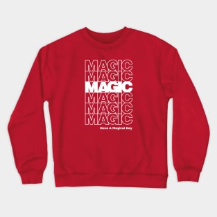 Magic (White) Crewneck Sweatshirt